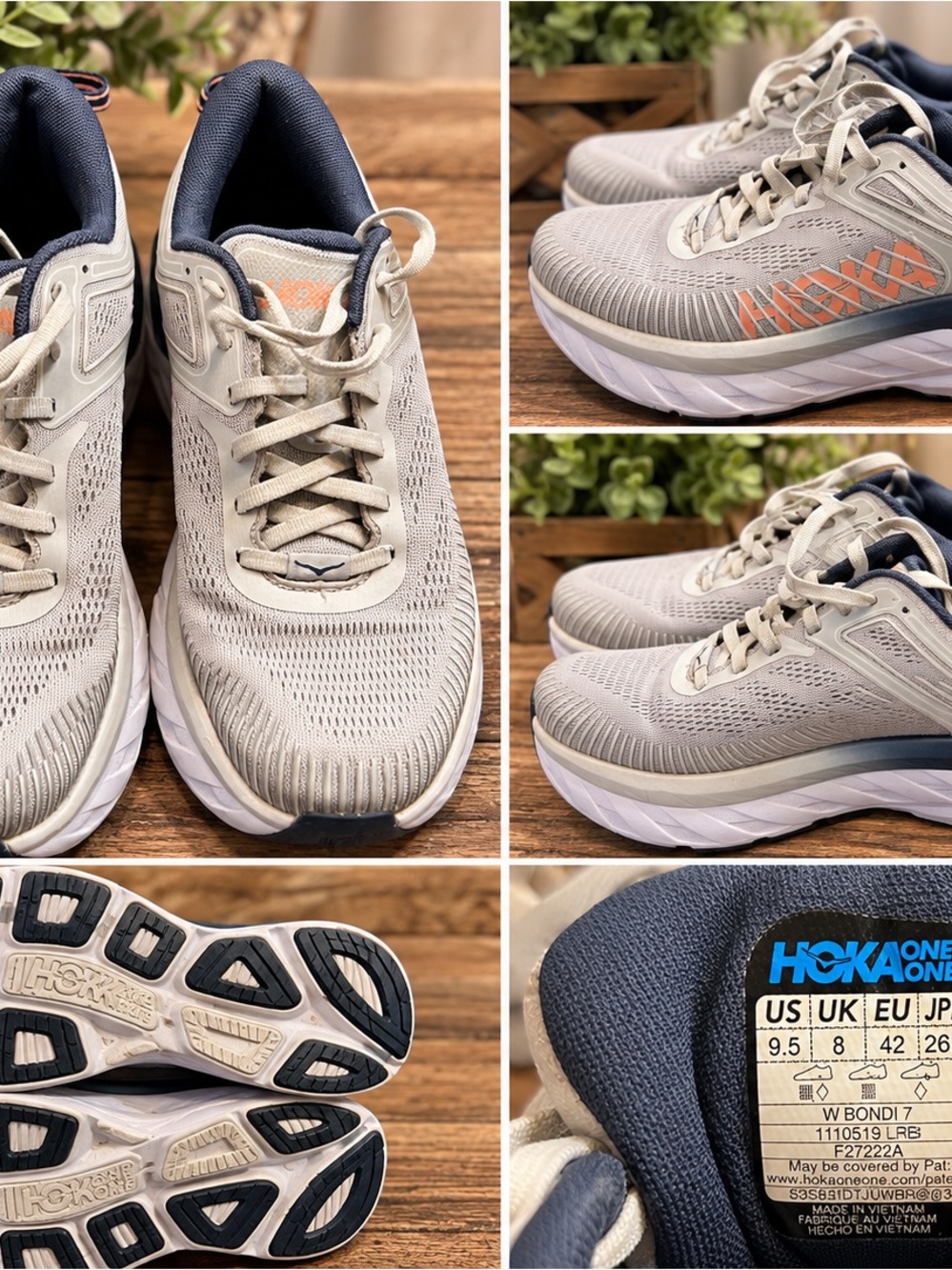 Women’s 9.5 hoka one one shoes